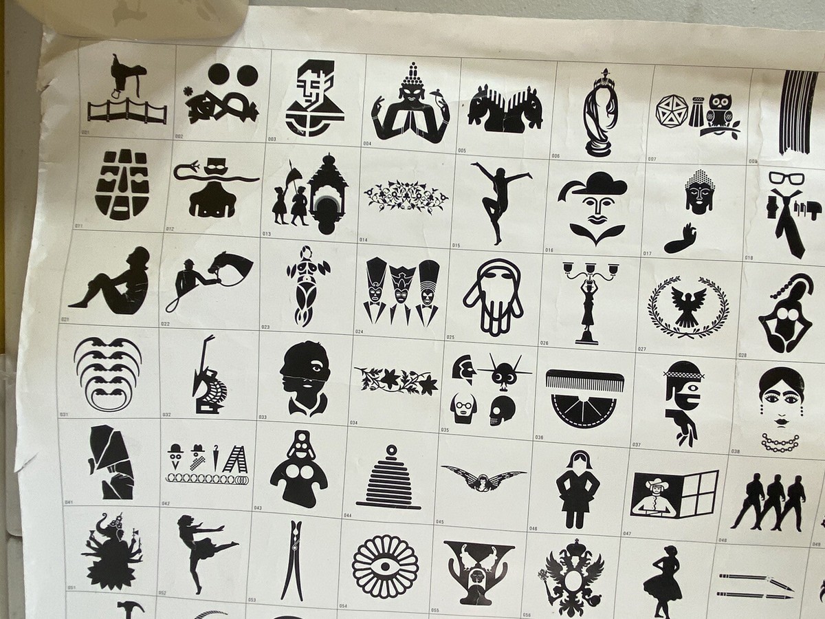 Ryan McGinness Art History Is Not Linear VMFA Vintage Poster 86S9