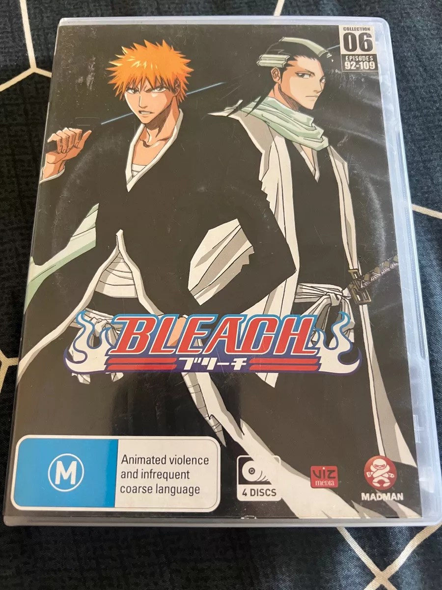 Bleach Collection 6 Episodes 92-109 DVD Anime/Madman