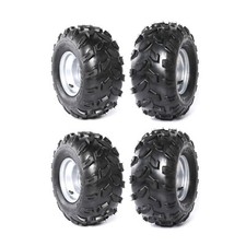 8" inch 18x9.5-8 18x9.50-8 Wheel Tire Rim 4 Lugs Wheel Hubs Go kart ATV Quad
