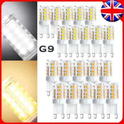 10x G9 LED Bulb Warm/Cool White 5W G9 Halogen Capsule Light Bulbs Energy Saving