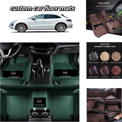 For Mercedes Benz SLK-Class SLS-AMG Car Floor Mats Handmade Waterproof Carpets