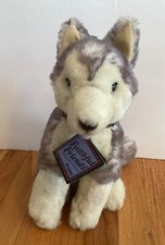 Vintage 1993 SIBERIAN HUSKY Faithful Friends Collection Plush by Ganz