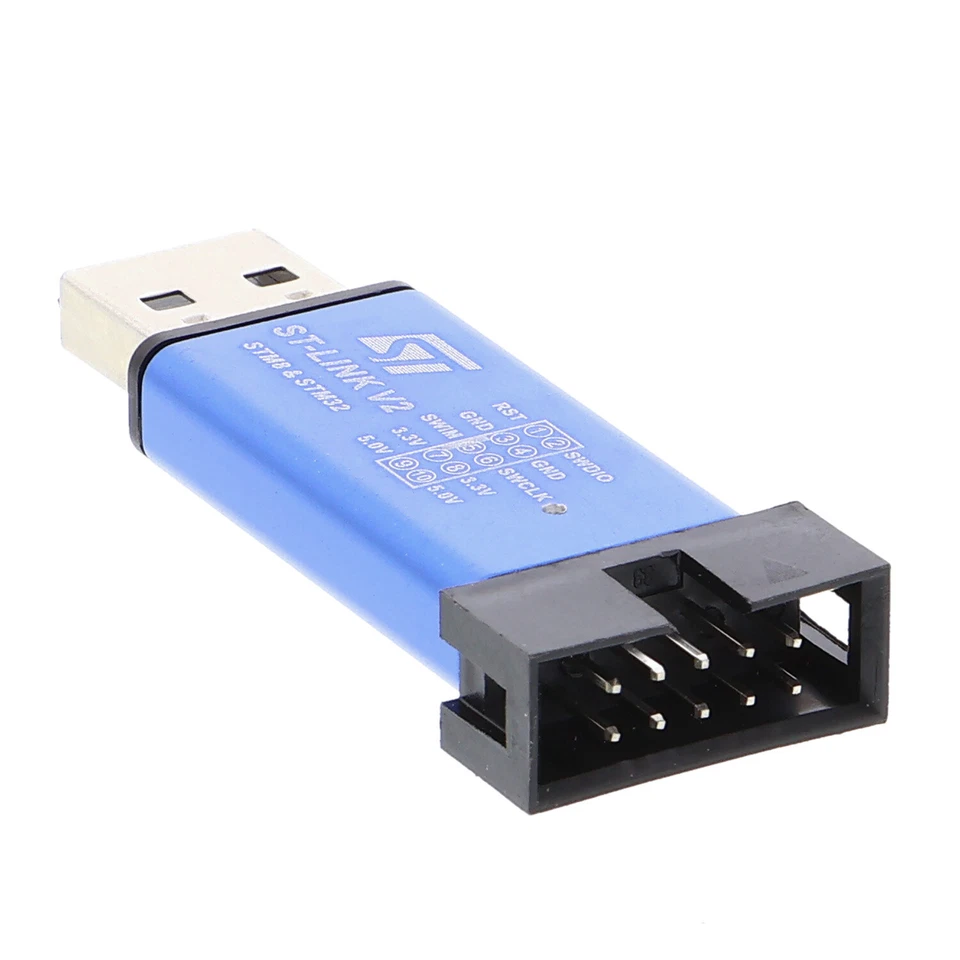 ST-LINK/V2 - STM8 STM32 Emulator, Downloader mit Metallgehäuse  - Bild 2 von 2