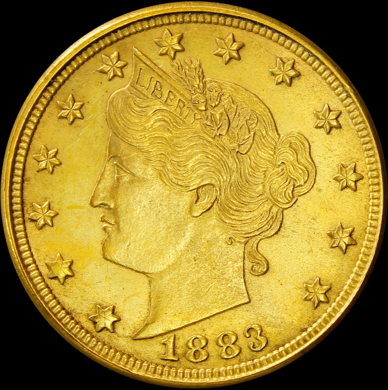 1883 Racketeer Nickel
