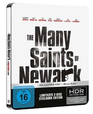 The Many Saints of Newark (2021)[4K Ultra HD Blu-ray & Blu-ray Steelbook/Neu/OVP