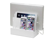 Stylish Charging Dock for Laptops, Tablets & Phones - Award-Winning Organizer
