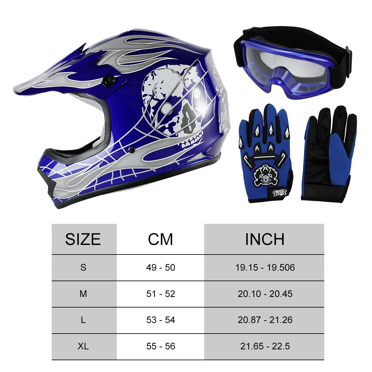 Unisex Kids Size S Blue Motorcycle & Powersports Helmets for sale | eBay Unisex Kids Size S Blue Motorcycle & Powersports Helmets for sale | eBay