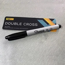 Double Cross Magic Trick Ink Vanishes Magia Magician Close Up Illusions Gimmick
