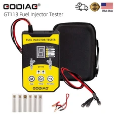 GODIAG GT113 Fuel Injector Tester Fuel Injector Cleaner Kit for Car,Motorcycle