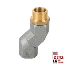 Fuel Transfer Hose Swivel 360 Rotating Connector for Fuel Nozzle 3/4" NPT