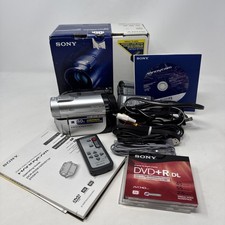 Sony DCR-DVD610 Handycam 40x Optical Zoom w/ Box Battery  Charger 100 TESTED