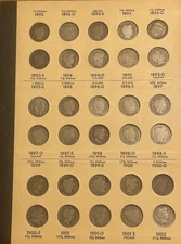 Complete 1892-1916 Barber Liberty Dime Set Collection *All 74 Coins*