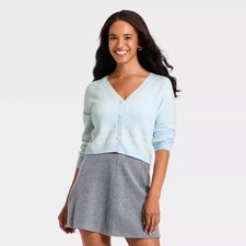 Women Long Sleeve V-Neck Cardigan - A New Day