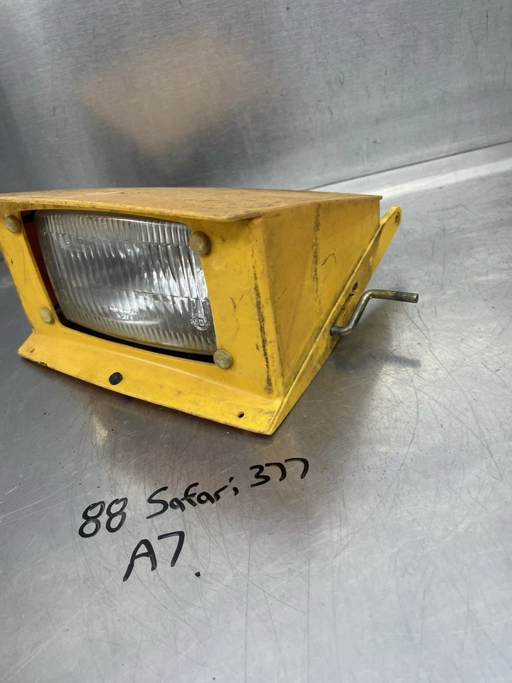 84-88 Ski-Doo Safari Saga 377 OEM Headlight Housing Headlight Bezel Assembly - Image 4 of 4