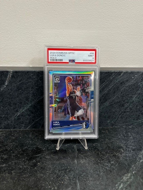 2020 Panini Donruss Optic - Luka Doncic #86 Holo Prizm PSA 9
