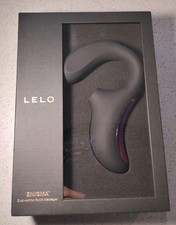 Masajeador de doble acción LELO Enigma negro ¡Nuevo!