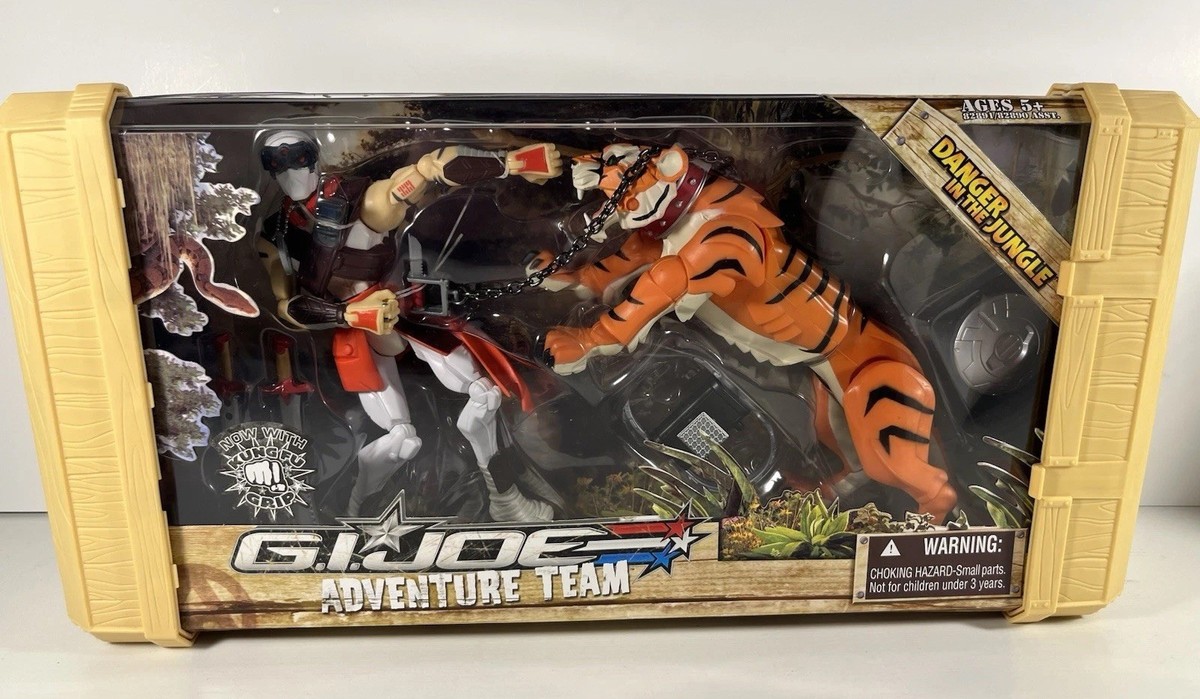 Gi Joe Adventure Team Danger In The Jungle Storm Shadow New