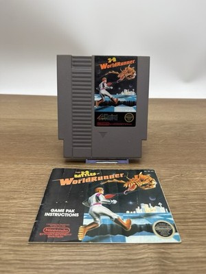 3-D WorldRunner (Nintendo Entertainment System, 1987) Tested W/ Manual