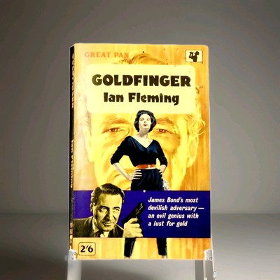 IAN FLEMING 1. Ausgabe 1961 GOLDFINGER 007 James Bond Pan Books Ltd. London