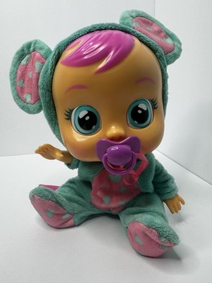  Cry Babies Magic Tears Big doll Lala Green Tested works