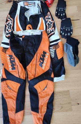 Fox and Thor motorcycle pants Size 32 &34 - Picture 3 of 5