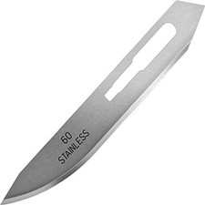 100 Pack Razor-Sharp Stainless Steel Replacement Blades for Skinning & Field Dre 0.96 per gallon