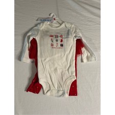 Merry & Bright White Baby One-Piece Bodysuit