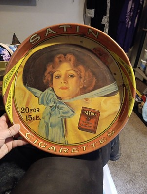 #ad Metal Collectible Tray $30.00