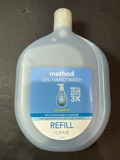 Method Gel Hand Soap Refill, Sea Minerals, Biodegradable Formula, 34 Fl Oz 0.50 per fl oz