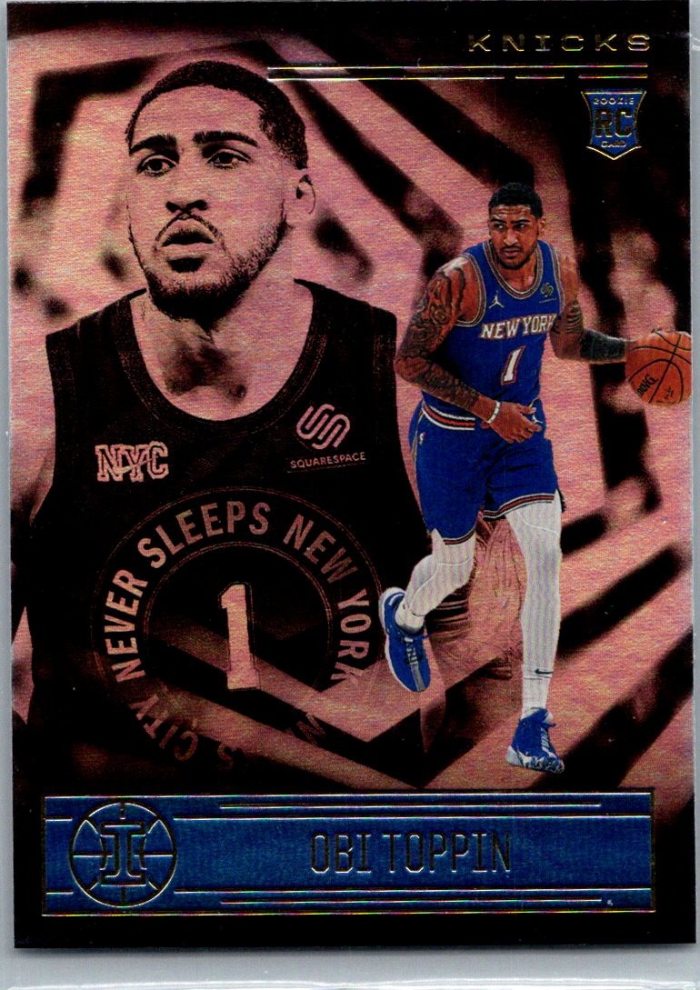 2020-21 Panini Illusions #176 Obi Toppin