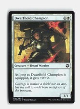 Dwarfhold Champion 14 Foil Adventures in the Forgotten Realms MTG NM