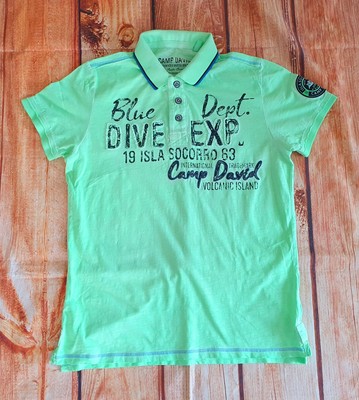 Camp David Poloshirt - Shirt - Neuwertig, Gr. M