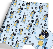 Bluey Bingo Children character polyCotton Fabric Half Yard 18  x 55   42008