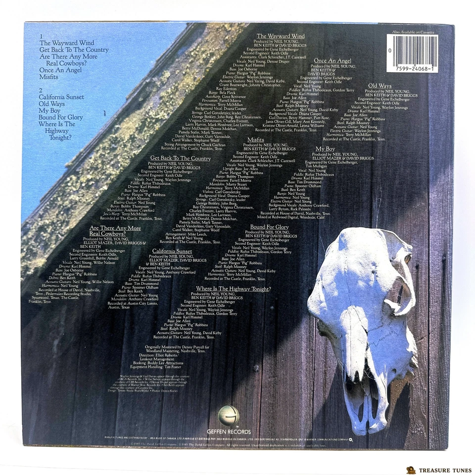 Нил Янг — винил Old Ways (LP, альбом) XGHS-24068 - Изображение 3 из 4