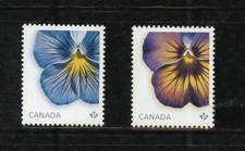 CANADA - Scott 2809a-2809b - Pansies - 2015