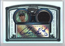 2005 Bowman Sterling Refractor 105/199 Chaz Roe #BS-CRO Auto 2d8