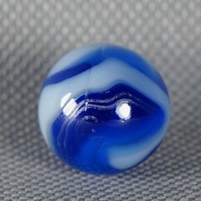 Vintage Marble: NM 5/8 Alley Agate Metallic Swirl -One Killer Old Mib