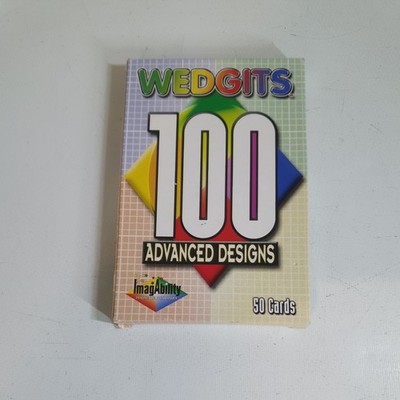 WEDGITS Advanced Card Design Pack ImagAbility 50 Karten Bauspiel