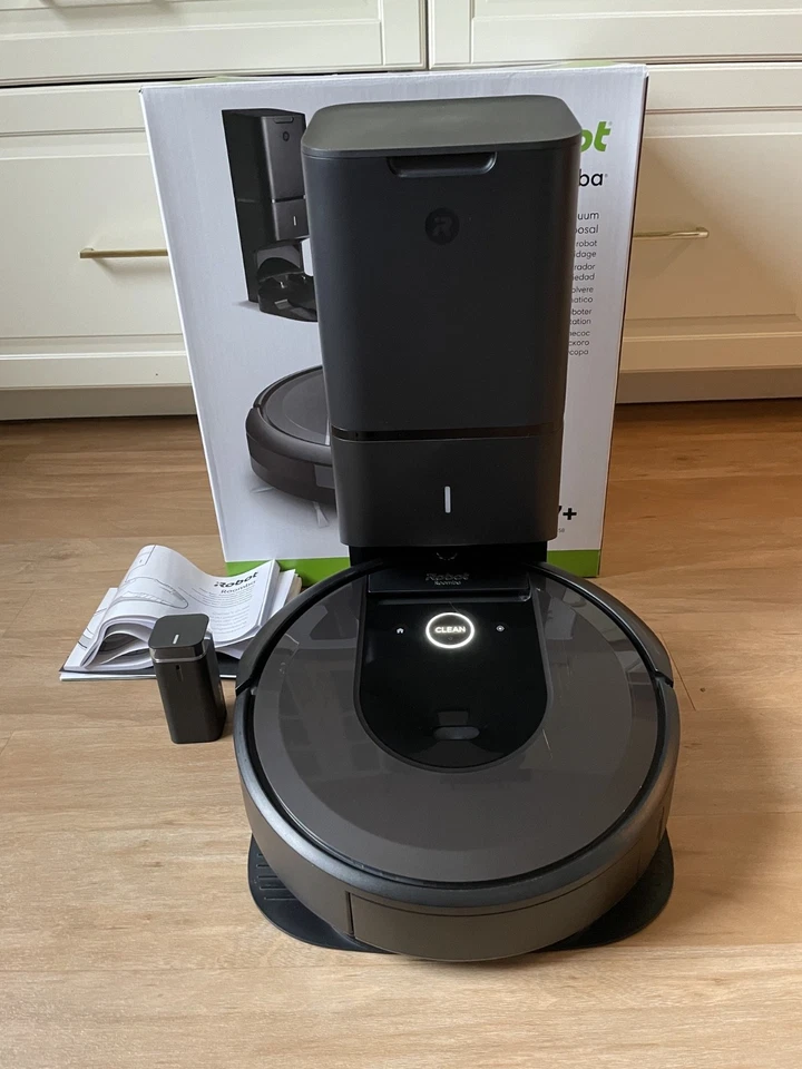iRobot Roomba i7+ Saugroboter Staubsauger mit Absaugstation + Zubehör (i755640) - Bild 2 von 4