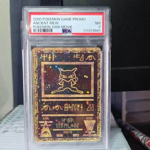 2000 Pokemon TCG Wizards of the Coast Ancient Mew Holo Promo PSA 7