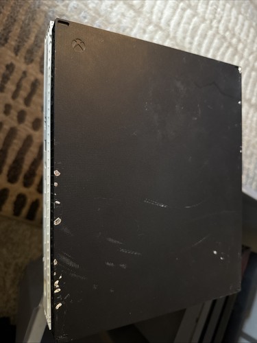 Microsoft Xbox One X 1TB Konsole - Weiß ohne Controller oder Strom oder Zubehör - Bild 2 von 3