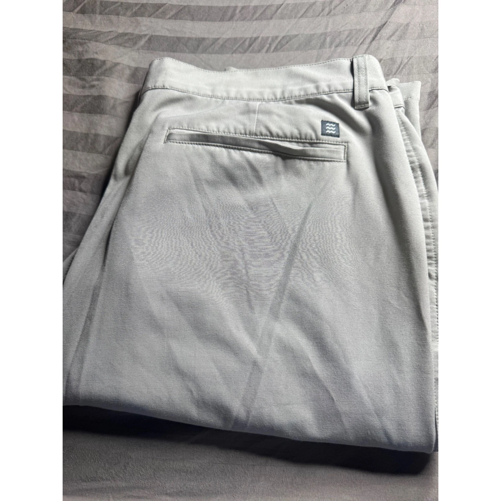Free Fly Nomad Pants Mens 38x32 Gray Performance Stretch Outdoor Chino Trousers