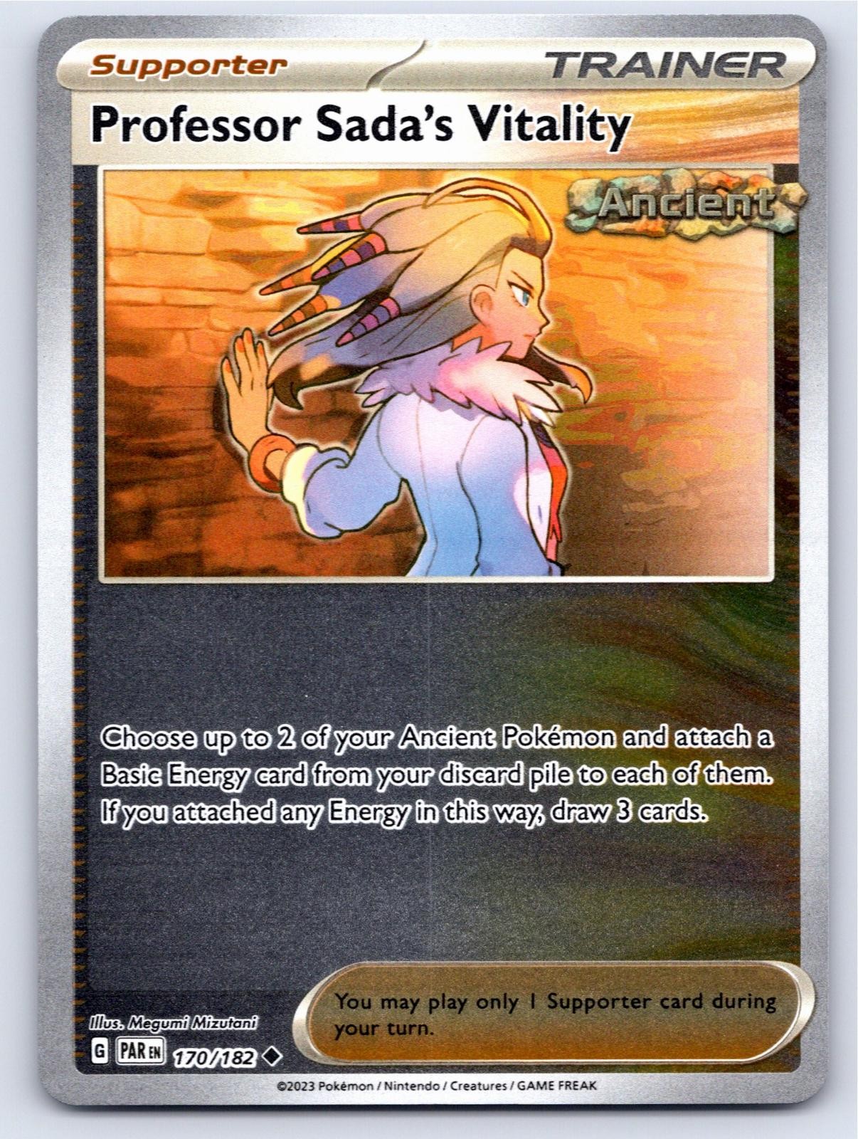 PROFESSOR SADA'S VITALITY PARADOX RIFT 170/182 REVERSE HOLO NM A169 FREE S&H