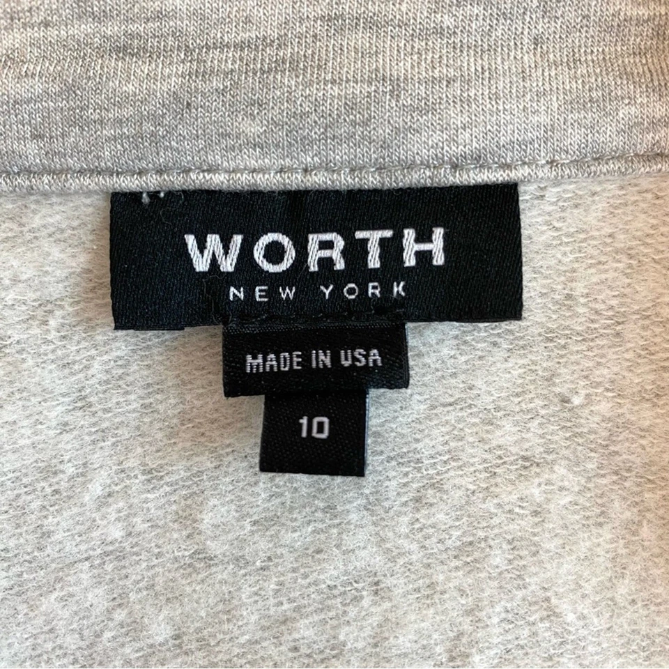 Chaqueta Blazer Minimalista Worth Mujer 3 Botones Polar Talla 10 Usada en Excelente Condición Clásica Foto 4 de 4