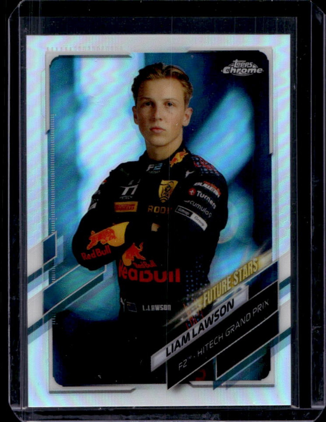 2021 Topps Chrome F1 Formula 1 Liam Lawson Refractor #68