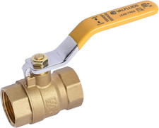 Forged LF Brass Ball Valve, Full Port, Female NPT Connector, 150 PSI