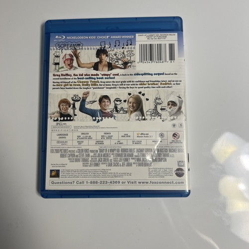 Diary Of A Wimpy Kid Roderick Rules Blu Ray 2011 Zachary Gordon Devon Bostick - Picture 2 of 4