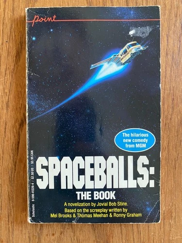 Spaceballs The Book First Scholastic Printing June 1987 Point Paperback