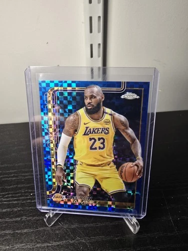 2025-26 Topps Chrome - LeBron James #127 BLUE X-Fractor