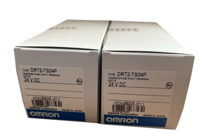 DRT2-TS04P 1PC New Sealed Omron TEMPERATURE INPUT TERMINAL VOLTS DRT2-TS04P #US